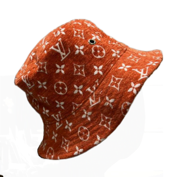 LV Orange Monogram Essential Bucket Hat M77850