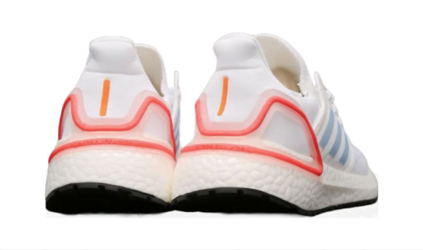 Ultra Boost 2.0 White Orange Sneaker (Unisex)