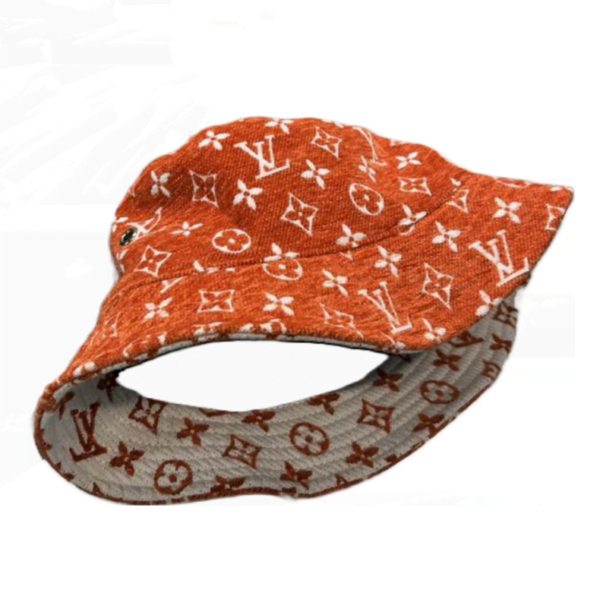 LV Orange Monogram Essential Bucket Hat M77850