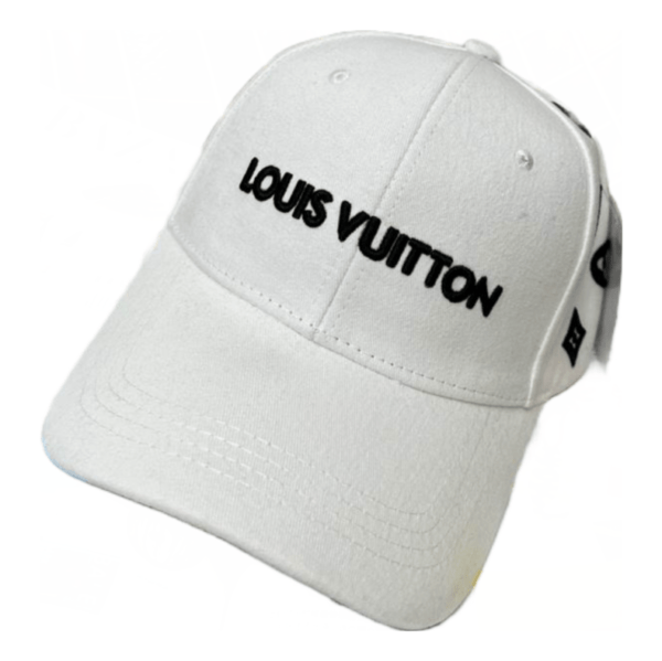 LV White Monogram Essential Cap 081029