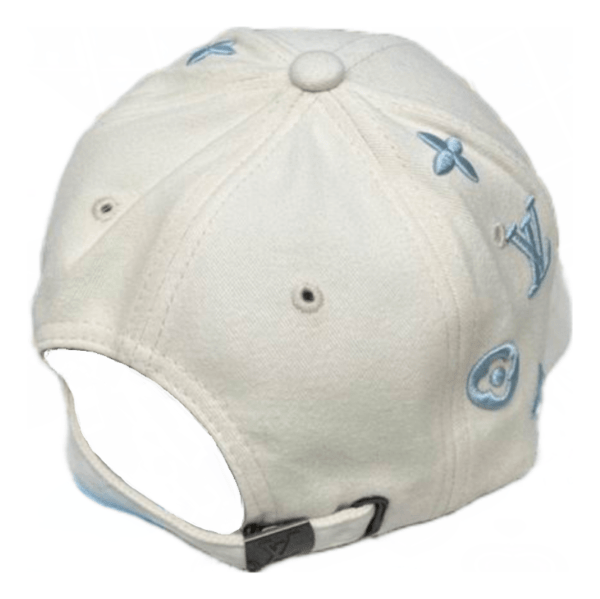 LV Silver Monogram Essential Cap 081029