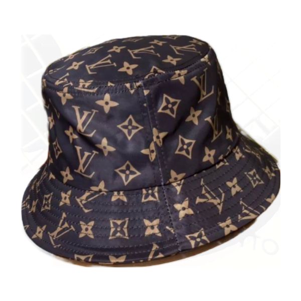 LV Monogram Brown Original Bucket Hat 081829