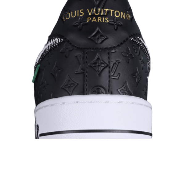 2022 Louis Vuitton x Air Force 1 Low Black White (Unisex)