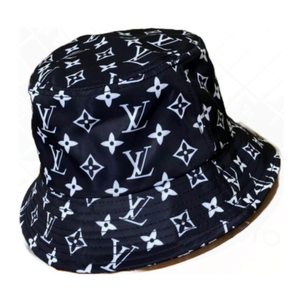 LV Monogram Black Original Bucket Hat 081829