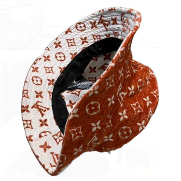 LV Orange Monogram Essential Bucket Hat M77850