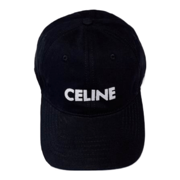 Celine Original Cotton Front Logo Adjustable Baseball Cap