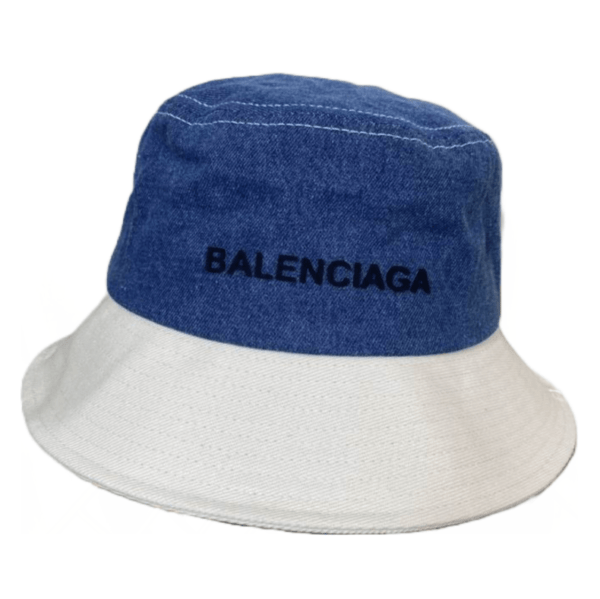 Balenciaga Front Logo Monogram Bucket Hat 081830