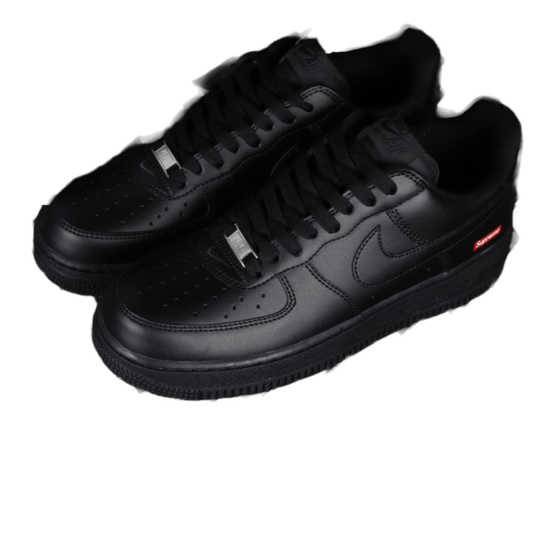 Supreme x Nike Air Force 1 Low 'Box Logo - Black' (Unisex)