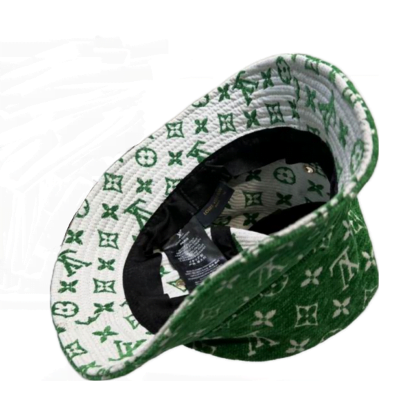 LV Green Monogram Essential Bucket Hat M77850