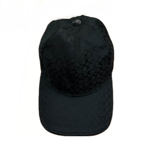 Coach Signature Monogram Adjustable Baseball Cap