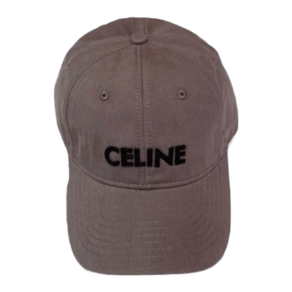 Celine Original Cotton Front Logo Adjustable Baseball Cap