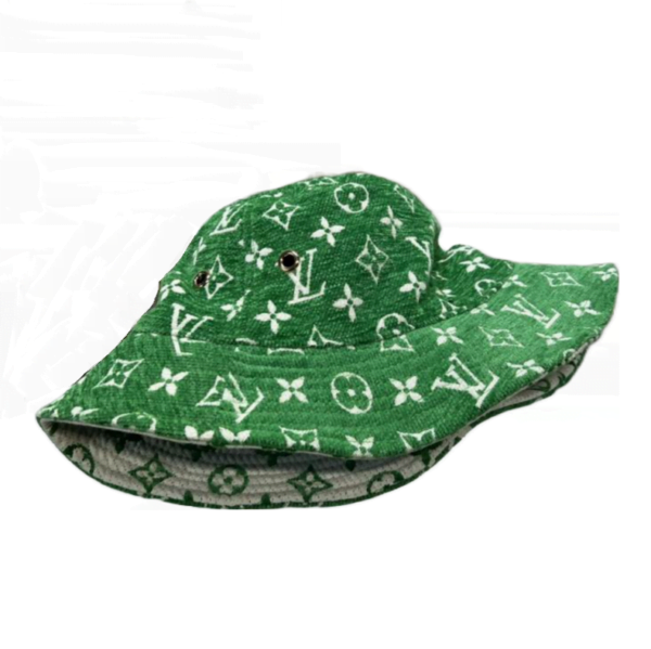 LV Green Monogram Essential Bucket Hat M77850