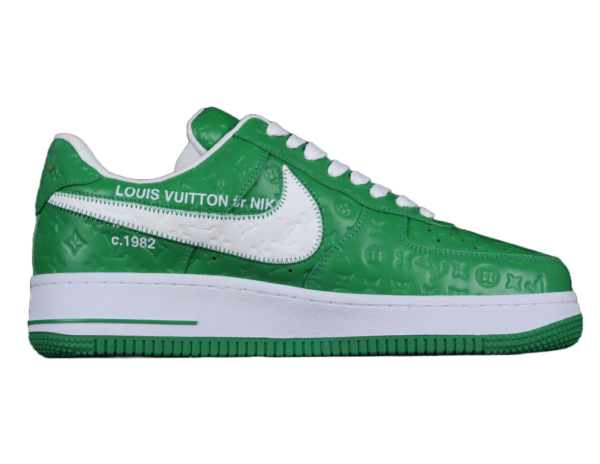 2022 Louis Vuitton x Air Force 1 Low Green (Unisex)