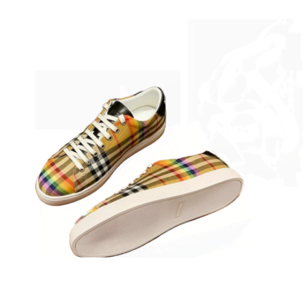 Burberry Vintage Check Black Rainbow Shoe (Unisex)