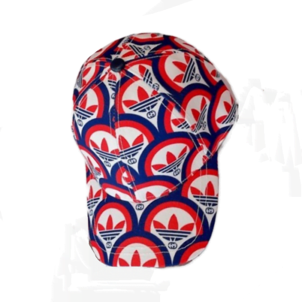 adidas x Gucci Trefoil Print Baseball Cap 072810