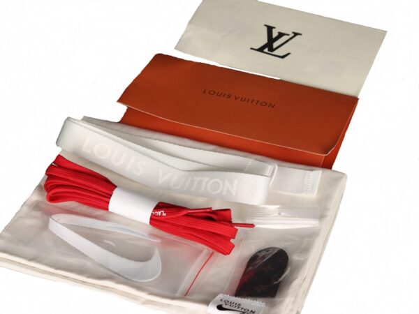 2022 Louis Vuitton x Air Force 1 Low White Red (Unisex)