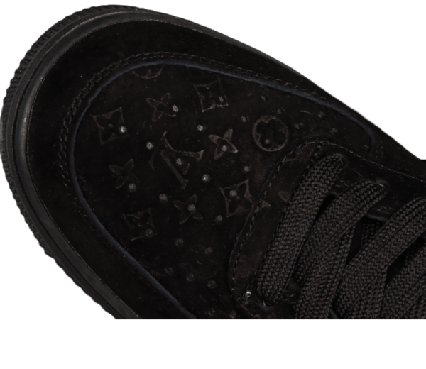 2022 Louis Vuitton x Air Force 1 Low 'Triple Black Gold' (Unisex) (SPECIAL LIMITED EDITION)