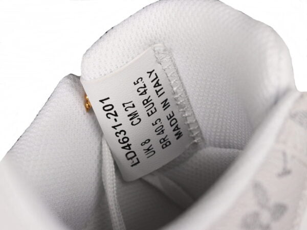 2022 Louis Vuitton x Air Force 1 Low Silver White Monogram (Unisex)