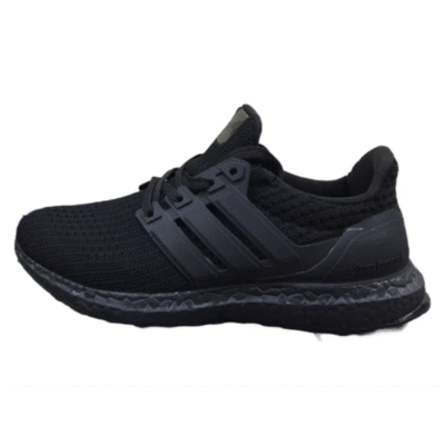 Ultra Boost 4.0 Pure Black Sneaker (Unisex)