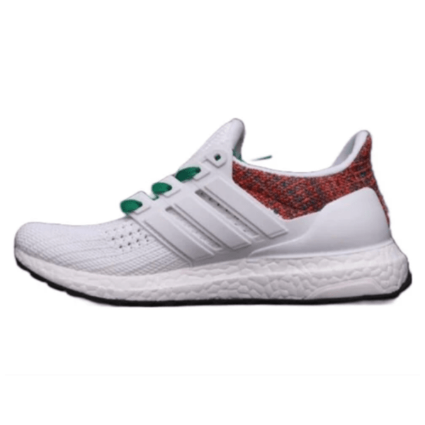 Ultra Boost 4.0 White Green Sneaker (Unisex)