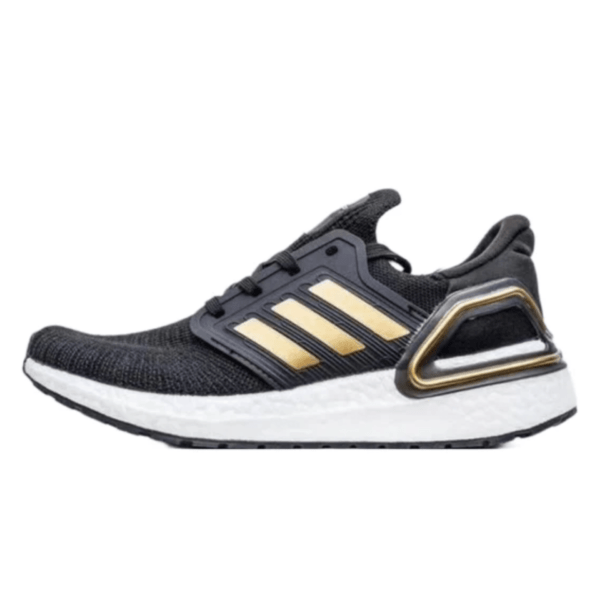 Ultra Boost 2.0 Black Gold White Sneaker (Unisex)