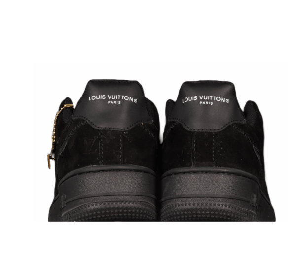 2022 Louis Vuitton x Air Force 1 Low 'Triple Black Gold' (Unisex) (SPECIAL LIMITED EDITION)