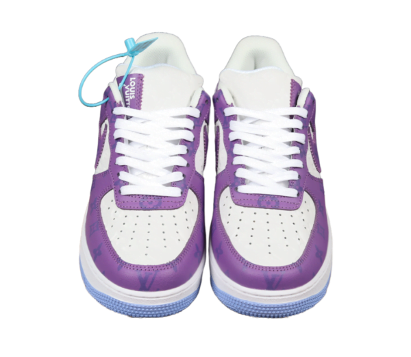 2022 Louis Vuitton x Air Force 1 Low Grape Monogram (Unisex)