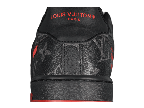 2022 Louis Vuitton x Air Force 1 Low Black Red Monogram (Unisex)