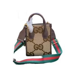 Gucci Jumbo GG Mini Tote Brown Shoulder Bag