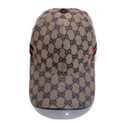 Gucci Original Beige GG Canvas Baseball Cap with Web 081824