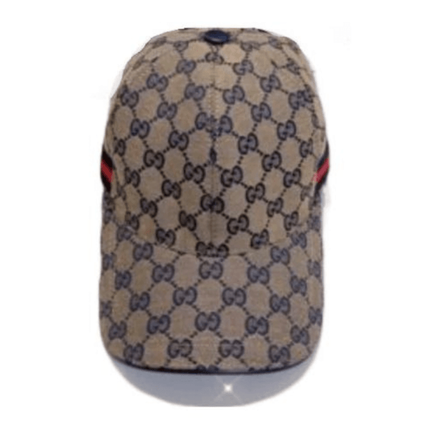 Gucci Original Beige GG Canvas Baseball Cap with Web 081824