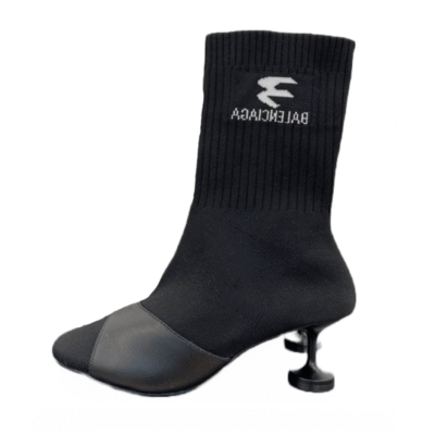 Ladies Balenciaga Black Sock 90mm Bootie