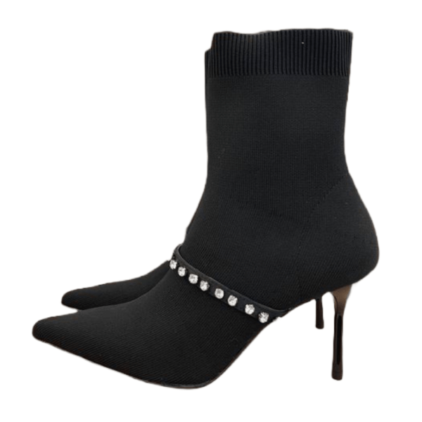 Ladies Miu Miu Technical Knit Bootie