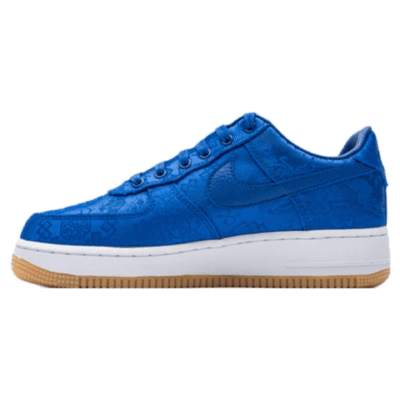 Air Force 1 Low Clot Blue Silk Sneaker (Unisex) (Up to Size 12)