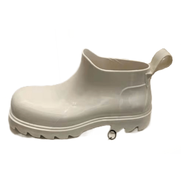 Ladies Bottega Veneta Sea Salt Stride Waterproof Rain Boot