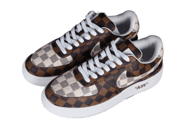 2022 Louis Vuitton x Air Force 1 Low White Monogram (Unisex)