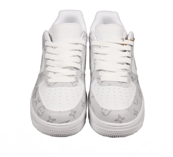 2022 Louis Vuitton x Air Force 1 Low Silver White Monogram (Unisex)