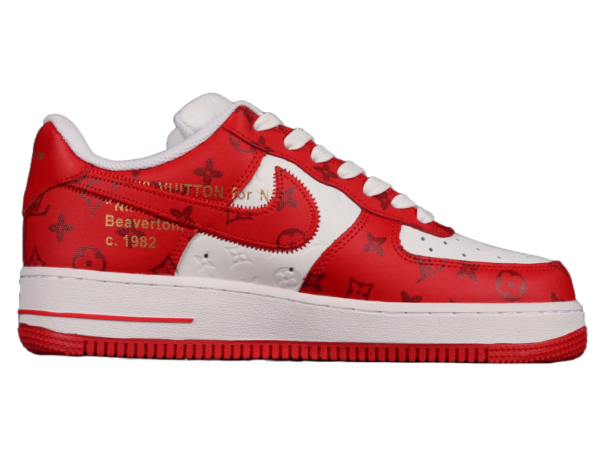 2022 Louis Vuitton x Air Force 1 Low Cherry Monogram (Unisex)