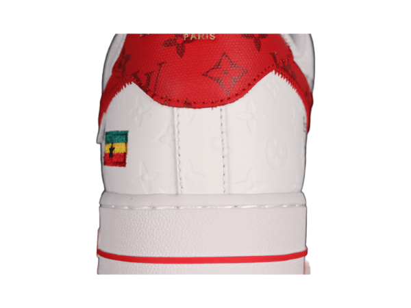 2022 Louis Vuitton x Air Force 1 Low White Red (Unisex)