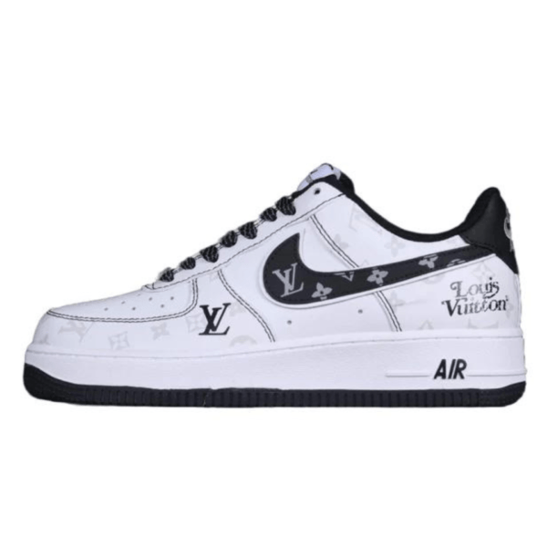 2022 Louis Vuitton x Air Force 1 Low 'Oreo Culture' LIMITED SPECIAL EDITION (Unisex)