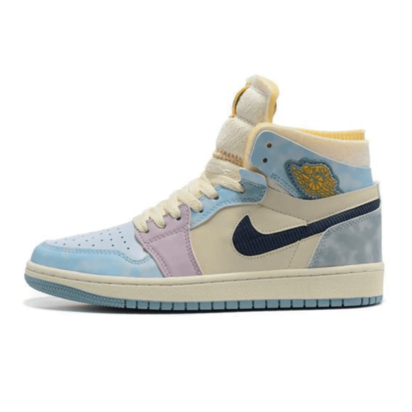 Air Jordan 1 High Zm Air CMFT Celestine Blue Rainbow (Unisex)