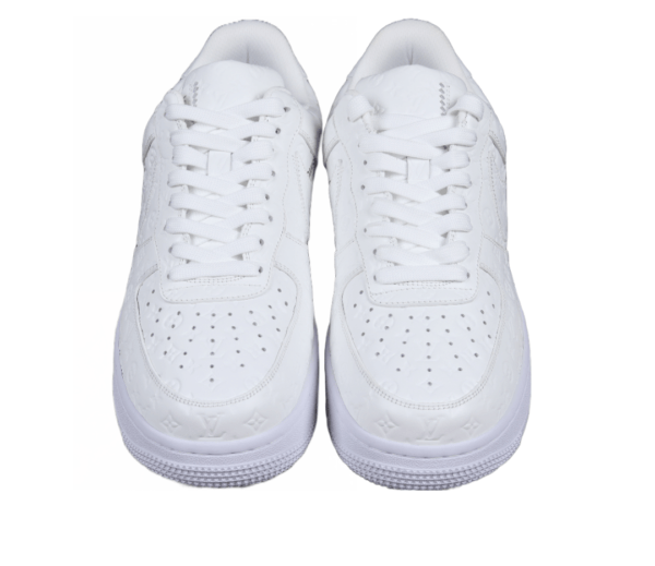 2022 Louis Vuitton x Air Force 1 Low 'Triple White' (Unisex)