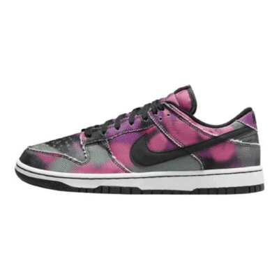 Dunk Low Graffiti Pink Rainbow Shoe (Unisex)