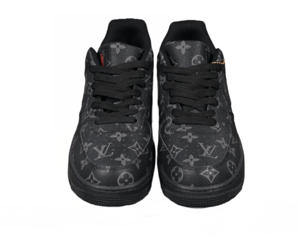 2022 Louis Vuitton x Air Force 1 Low Black Red Monogram (Unisex)