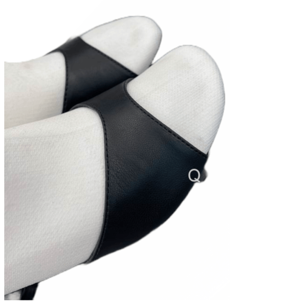 Ladies Balenciaga Black White Sock 90mm Bootie