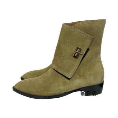 Ladies Givenchy Beige Suede Ankle Bootie