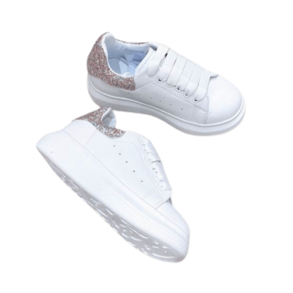 Kid's Alexander McQueen Oversize Crystal Embellished Shoe (Unisex)