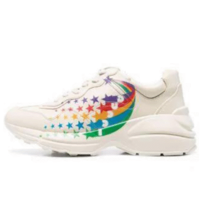 Kid's Gucci Star Print Rhyton Shoe (Unisex)