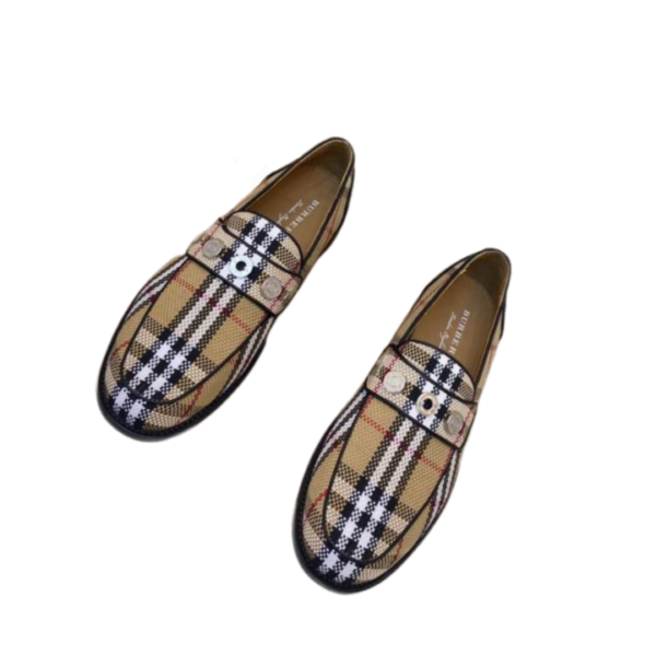 Men's Burberry Beige ‘Broadbrook’ Loafer Shoe - Image 3