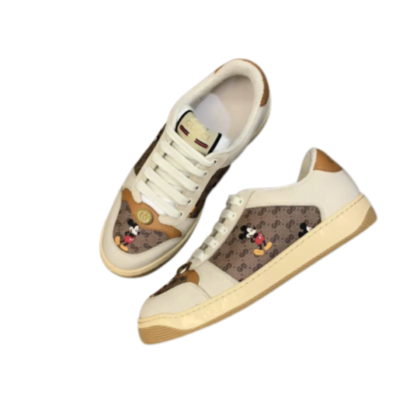 Disney x Gucci Original Disney Ace Low 'Mickey Mouse - Green - Image 3